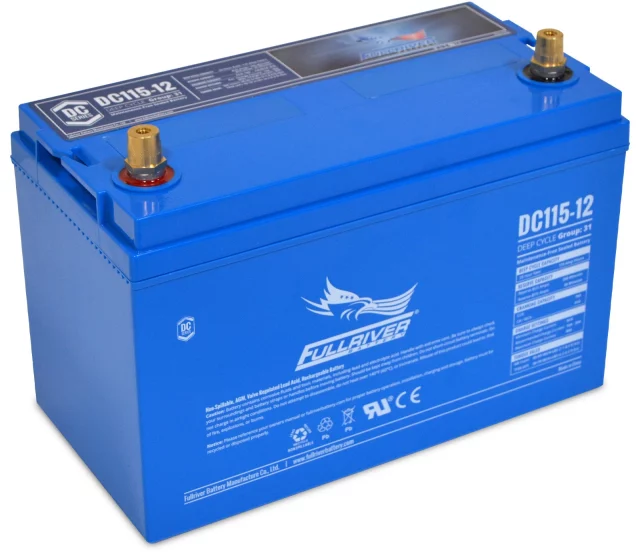 DC Series DC115-12 AGM battery from Fullriver Battery