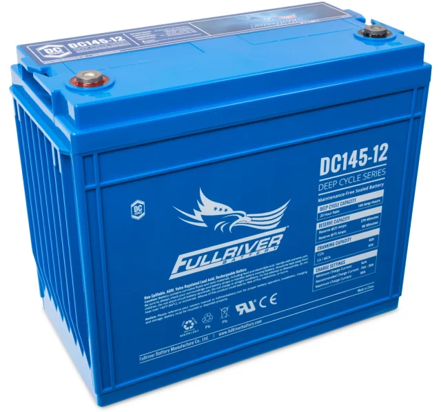 DC Series DC145-12 AGM battery from Fullriver Battery