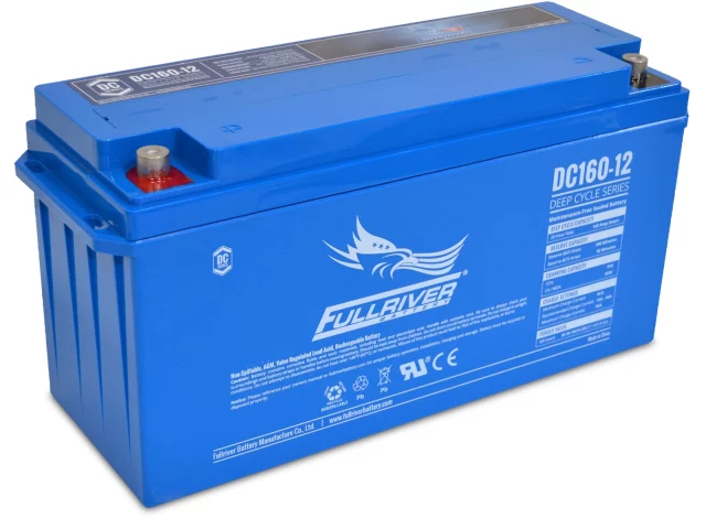DC Series DC160-12 AGM battery from Fullriver Battery