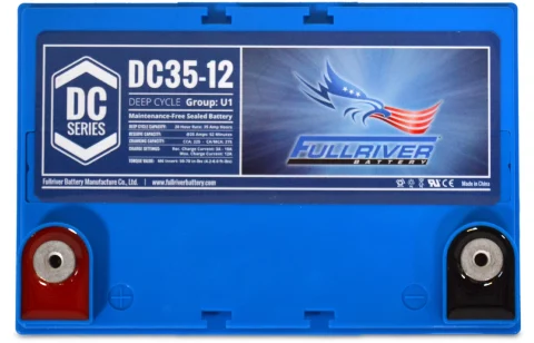 DC Series DC35-12 AGM battery from Fullriver Battery