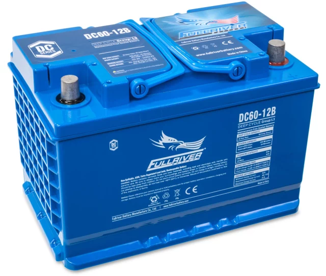 DC Series DC60-12B AGM battery from Fullriver Battery