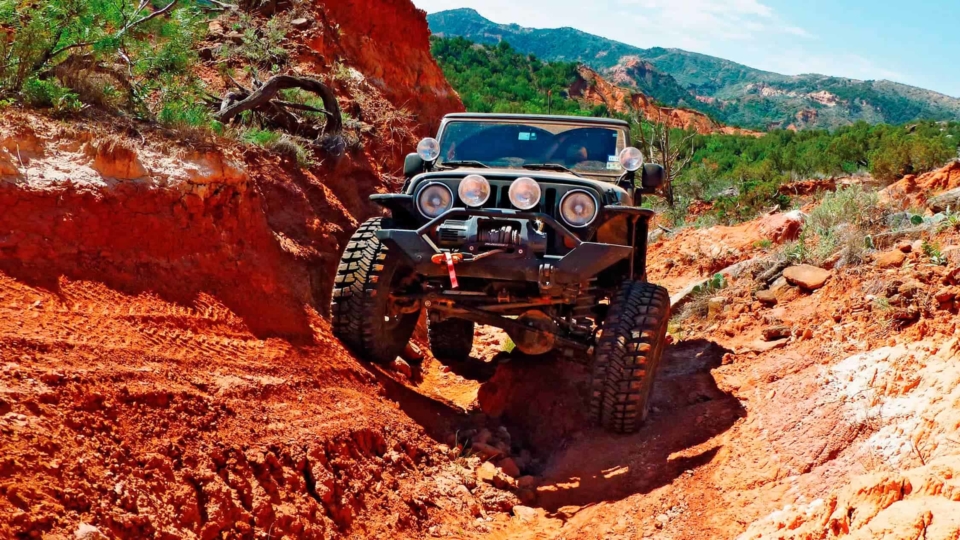 Custom Jeep on the Trails