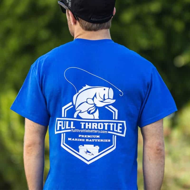 Royal Blue Marine AGM Fishing shirt